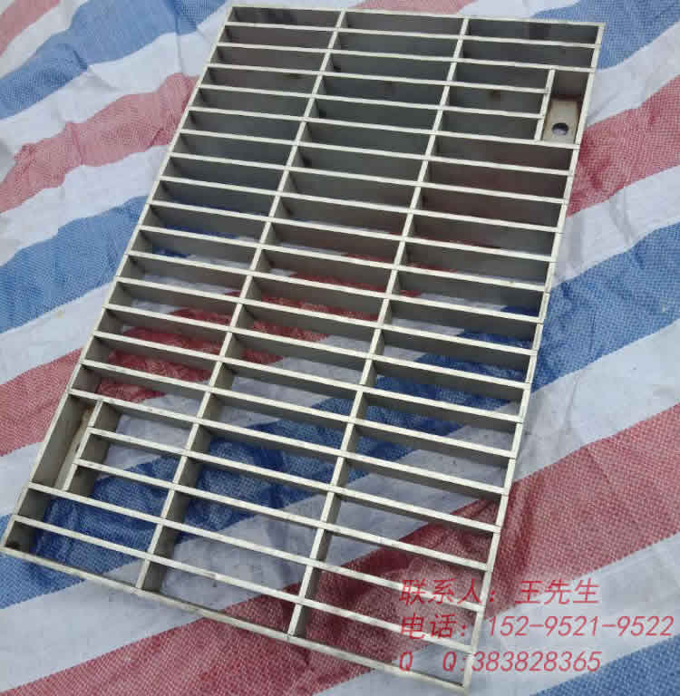 Placa de cubierta de rejilla de acero inoxidable para drenaje