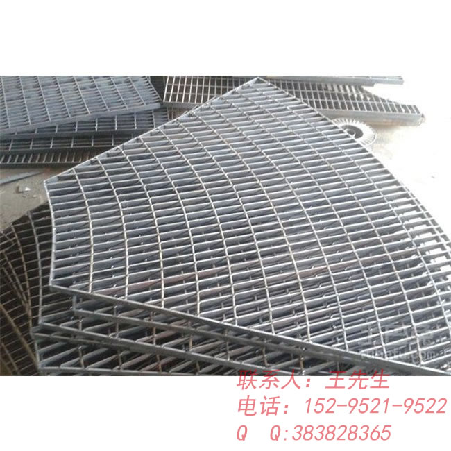 Rejilla de acero inoxidable en forma de abanico