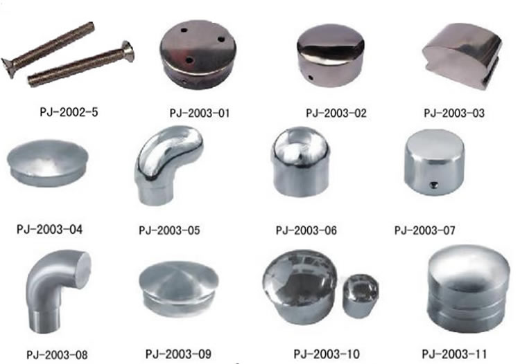 Accesorios de columnas de acero inoxidable 2