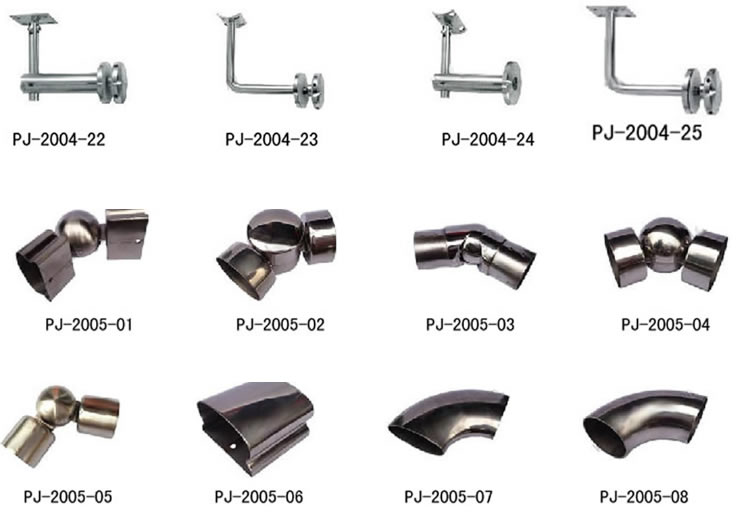 Accesorios de columnas de acero inoxidable 5