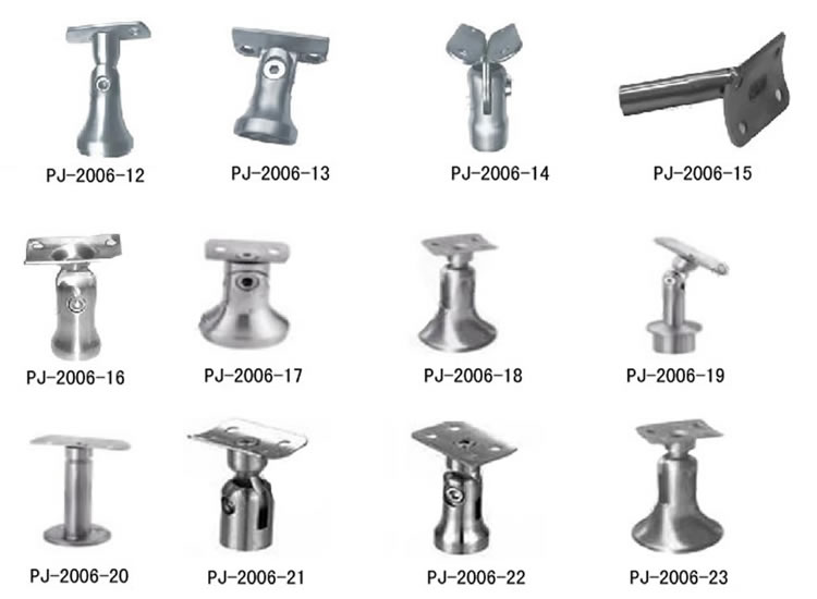 Accesorios de columnas de acero inoxidable 8