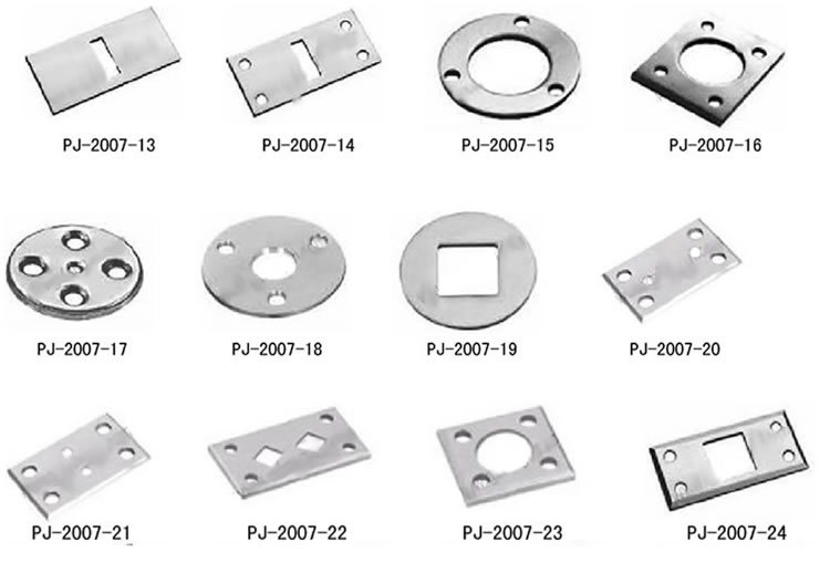 Accesorios de columnas de acero inoxidable 10
