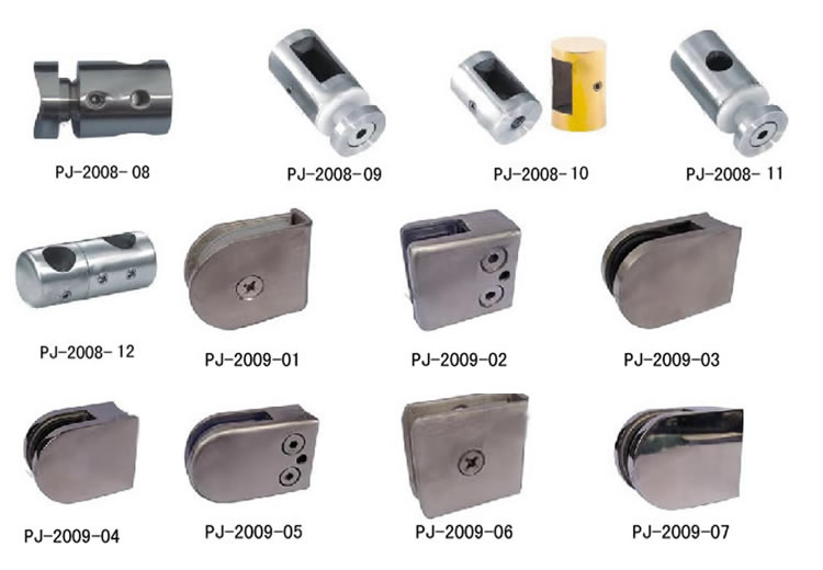 Accesorios de columnas de acero inoxidable 12