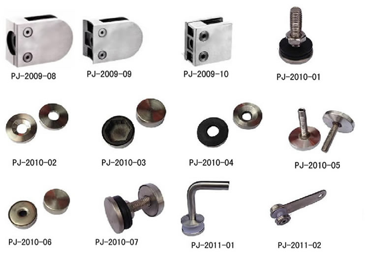 Accesorios de columnas de acero inoxidable 13